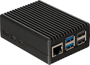Raspberry Pi RB-ALUCASEP5-08 akcesorium do zestawów uruchomieniowych Etui Czarny RB-ALUCASEP5-08 - Akcesoria do komputerów jednopłytkowych - miniaturka - grafika 1
