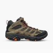Buty trekkingowe męskie - Męskie buty turystyczne Merrell Moab 3 Mid Gtx Rozmiar butów (UE): 47 / Kolor: oliwkowy - miniaturka - grafika 1