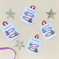 Ozdoby do włosów - Rockahula Kids - 2 spinki do włosów Birthday 6 - miniaturka - grafika 1