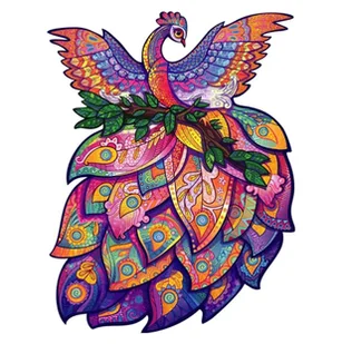 Czarodziejski ptak puzzle 200 el. Unidragon - Puzzle - miniaturka - grafika 1