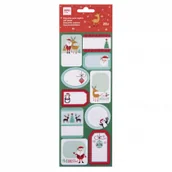 Etykiety samoprzylepne i bloki etykiet - Apli Kids Etykiety świąteczne - renifery - miniaturka - grafika 1