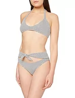 Stroje kąpielowe - Mapale Damski dwuczęściowy kostium kąpielowy, czarny/biały, średni - miniaturka - grafika 1