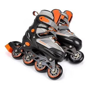 Meteor Rolki Invert  szare r 34-37 22334 - Rolki - miniaturka - grafika 1