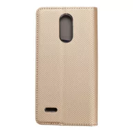Etui i futerały do telefonów - Etui Smart Case book do Lg K9 (K8 2018) złoty - miniaturka - grafika 1