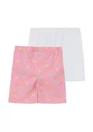Legginsy - s.Oliver Dziewczęce legginsy dwupak krótkie, Różowy | biały 43a4, 98 cm - miniaturka - grafika 1