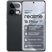 Telefony komórkowe - Realme 16 Pro+ 5G 8/256GB Szary - miniaturka - grafika 1