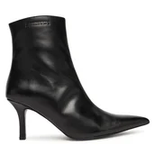 Botki damskie - Botki Patrizia Pepe 8Y0130 L166 Czarny - miniaturka - grafika 1