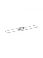 Lampy sufitowe - Leuchten Direkt Oświetlenie Leuchten-Direkt IVEN Lampa Sufitowa LED Szczotkowany chrom, 2-punktowe 14019-55 - miniaturka - grafika 1