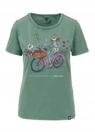 Koszulki i topy damskie - Koszulka damska T-shirt Pit Bull CruisinAndBoozin miętowy zielony L - Empik - miniaturka - grafika 1