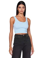 Koszulki i topy damskie - Vero Moda Damska koszulka bez rękawów Vmeve Noos, Niebieski dzwonek, S-M - miniaturka - grafika 1