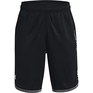 Under Armour Chłopięce Stunt 3.0 szorty, czarny/skok szary/biały (001), młodzież XS - Spodenki damskie - miniaturka - grafika 1