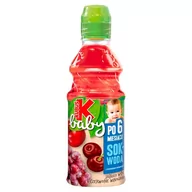 Soki i herbatki dla dzieci - Kubuś Baby Sok i woda po 6 miesiącu jabłko wiśnia czerwone winogrono 300 ml - miniaturka - grafika 1
