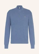 Swetry męskie - Gant Troyer blau - GANT - miniaturka - grafika 1