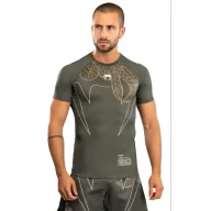 Kimona, stroje i obuwie - Venum Serpenti Rashguard Short Sleeve Krótki Rękaw Khaki/Bronze/Ivory - miniaturka - grafika 1