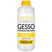 Decoupage - Creative Deco Gesso, biały podkład, grunt malarski,1000 ml - miniaturka - grafika 1