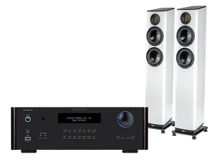 Rotel RA-1592 MkII (czarny) + Vela FS407.2 (biały) - Zestawy stereo - miniaturka - grafika 1