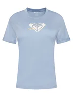 Koszulki i topy damskie - Roxy T-Shirt Oceanregular ERJZT06078 Niebieski Regular Fit - miniaturka - grafika 1