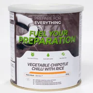 Racje żywnościowe - Liofilizat wege w puszce Fuel Your Preparation Warzywa chipotle chilli z ryżem 700 g - miniaturka - grafika 1