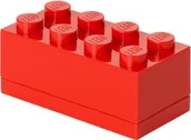 Pojemniki na zabawki - Lego Minipudełko klocek 8 Czerwony - miniaturka - grafika 1