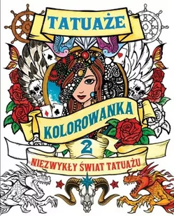 Tatuaże Tom 2 Kolorowanka - Kaktus - Zabawki kreatywne - miniaturka - grafika 2