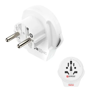 Hama adapter podróżny World Travel USB - Złącza, przejściówki, adaptery - miniaturka - grafika 1