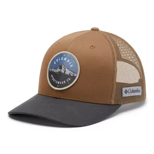 Czapki męskie - Czapka z daszkiem Columbia Mesh Snap Back delta/shark/mt hood circle - ONE SIZE - grafika 1