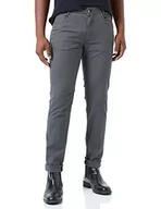 Spodnie męskie - bugatti Spodnie męskie, szary, 40W / 30L - miniaturka - grafika 1