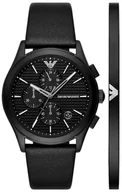 Zegarki męskie - Zegarek Emporio Armani AR80070SET PAOLO GIFT SET - miniaturka - grafika 1
