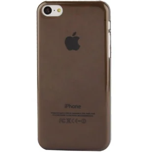 Twarde etui na telefon komórkowy Apple iPhone 5C ciemnoszare - Etui i futerały do telefonów - miniaturka - grafika 1