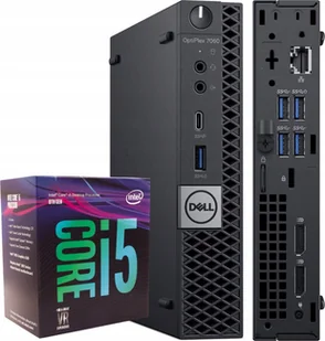 Komputer Dell Optiplex 7060 Tiny Intel Core i5 16GB DDR4 512GB SSD Windows 11 - Elektronika OUTLET - miniaturka - grafika 1
