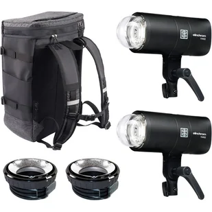 Elinchrom Duo Three Off-Camera Flash Kit - Lampy studyjne - miniaturka - grafika 1