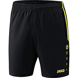 JAKO, Training & Fitness - dzieci, szorty, Competition 2.0, 6218 czarny czarny/żółty neonowy 164 - Spodenki damskie - miniaturka - grafika 1