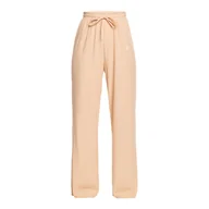 Spodnie damskie - Damskie Spodnie ROXY RISE & VIBE RIB WIDE LEG PANTS ERJNP03556-TGE0 – Beżowy - miniaturka - grafika 1