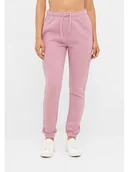 Spodnie sportowe damskie - Bench Spodnie dresowe "Marianna" w kolorze jasnoróżowym - miniaturka - grafika 1