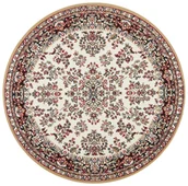 Dywany - Dywan Okrągły Klasyczny Welurowy Kurzflor 140 - miniaturka - grafika 1