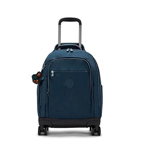 Kipling NEW ZEA Duży plecak na kółkach, True Blue Tonal (niebieski)