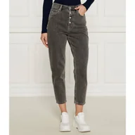 Spodnie damskie - Tommy Jeans Jeansy | Mom Fit - miniaturka - grafika 1
