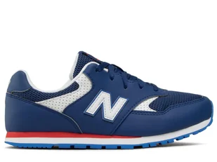 Buty dziecięce NB YC393BNV 393 Niebieskie - Buty dla dziewczynek - miniaturka - grafika 1
