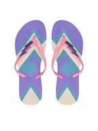Klapki i japonki damskie - Havaianas Japonki 41469120076 Kolorowy - miniaturka - grafika 1