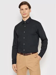 Koszule męskie - Boss Koszula H-Hank-Kent-C1-214 50469345 Czarny Slim Fit - grafika 1