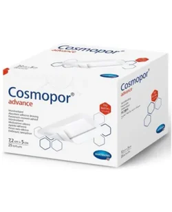 Cosmopor Advance, opatrunek jałowy 7,5 cm x 5 cm, 25 sztuk - Apteczki i materiały opatrunkowe - miniaturka - grafika 1