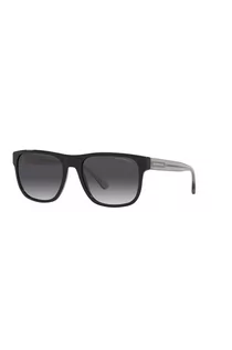 Okulary przeciwsłoneczne - Emporio Armani Okulary przeciwsłoneczne 0EA4163 męskie kolor czarny - grafika 1