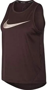 Nike Damska koszulka W Nk Miler Hbr1 El Dorado/odblaskowe srebro S - Koszulki i topy damskie - miniaturka - grafika 1