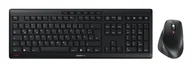 Zestawy myszka + klawiatura - CHERRY JD-8550DE-2 klawiatura Dołączona myszka Dom/Biuro RF Wireless QWERTZ Niemiecki Czarny - miniaturka - grafika 1