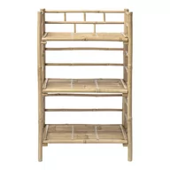 Półki i regały dla dzieci - Naturalny bambusowy regał dziecięcy 66x105 cm Zep – Bloomingville Mini - miniaturka - grafika 1