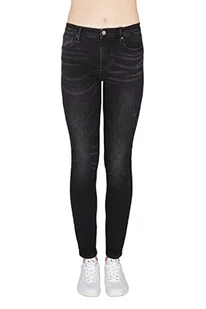 Armani Exchange J69 Lift Up dżinsy damskie, czarny denim, 33 - Spodnie damskie - miniaturka - grafika 1