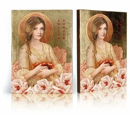 Ikona religijna Święta Dorota - Ikony i obrazy sakralne - miniaturka - grafika 1