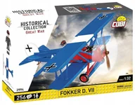 Klocki - Klocki COBI 2994 Samolot Fokker D. VII figurka Rudolfa Bertholda! - miniaturka - grafika 1