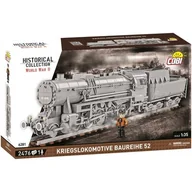 Klocki - Cobi, HC Trains lokomotywa KRIEGSLOKOMOTIVE BAUREINE 52 6281 - miniaturka - grafika 1