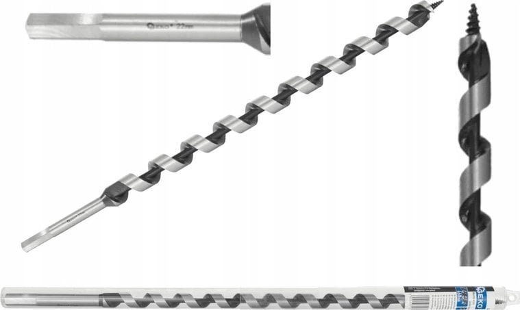 Geko Wiertło Wiertło kręte – świder do drewna 24x460mm 20/40